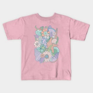 Sea Dragons Garden - Mermaid Cove Kids T-Shirt